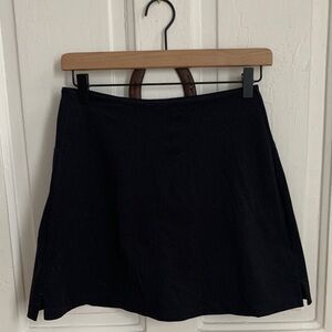 Girlfriend collective black skort